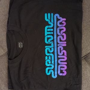 WeSC Black Graphic Tee